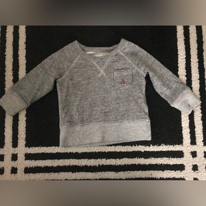 GAP crew neck baby sweatshirt
